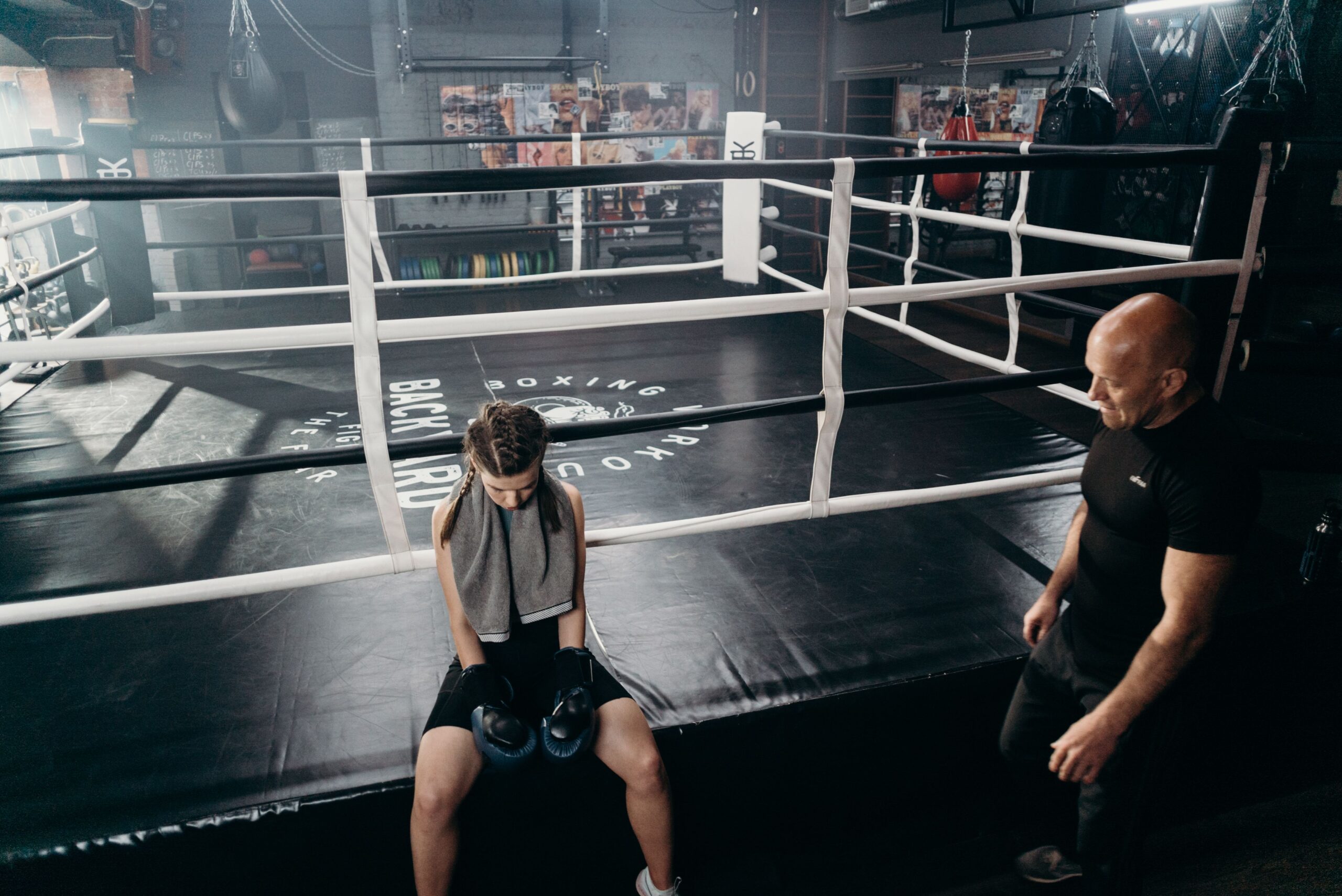 boxing ring mat