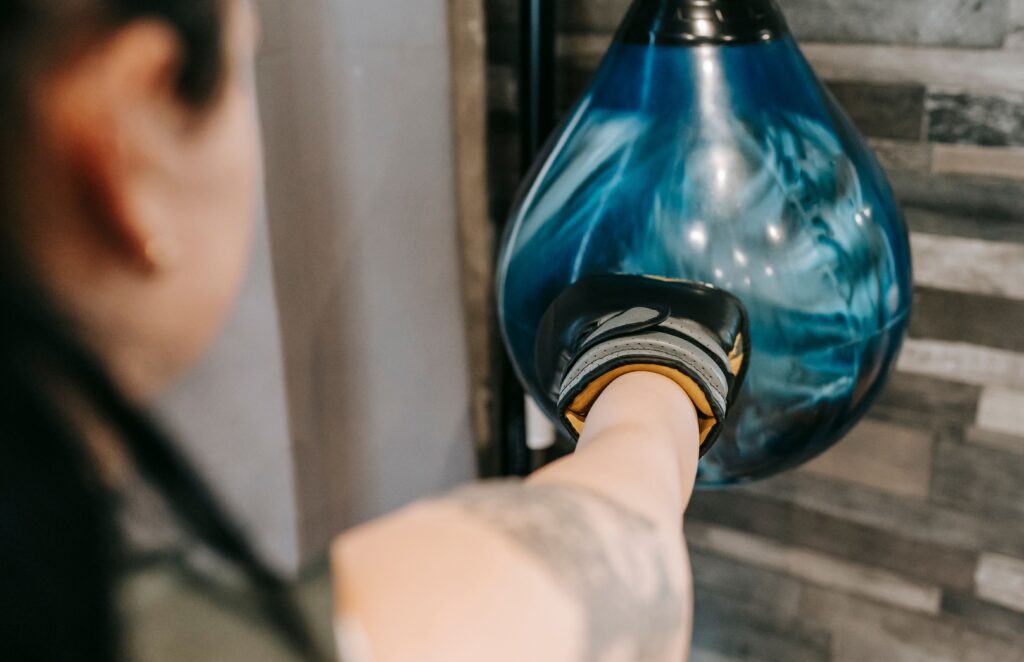 Boxing speed balls manufactured by differento international